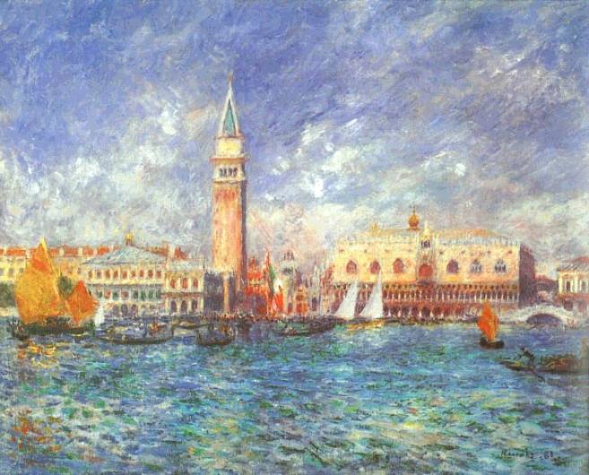 Obrazy - Renoir Pierre Auguste - Pałac Dożów w Wenecji.jpg