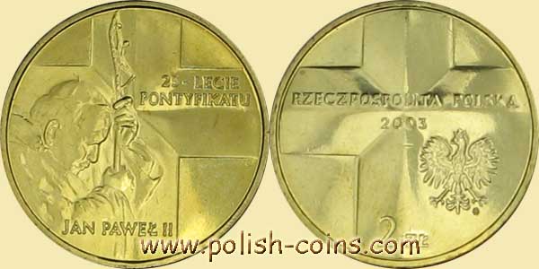Monety kolekcjonerskie - polska2003jp2pontyfikat2zlote.jpg