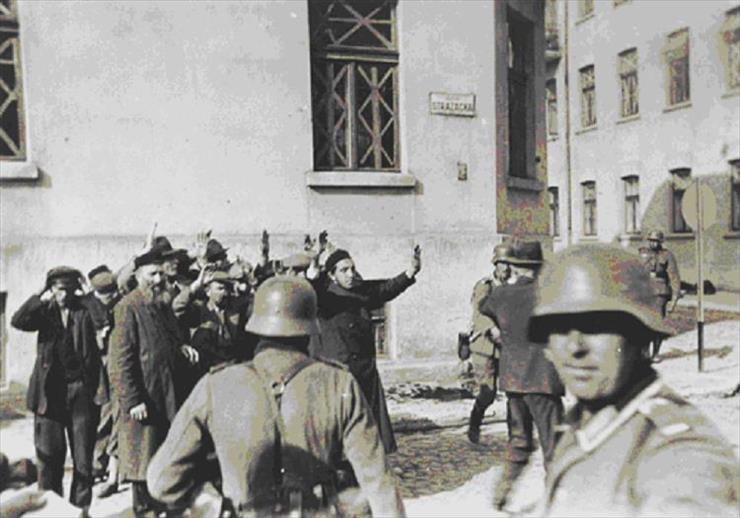 archiwalne fotografie II wojna światowa - getto niemieckie w Częstochowie getto35.jpg