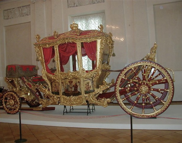 karety,powozy itp - Kareta Golden_Cart_Hermitage_St._Petersburg.jpg