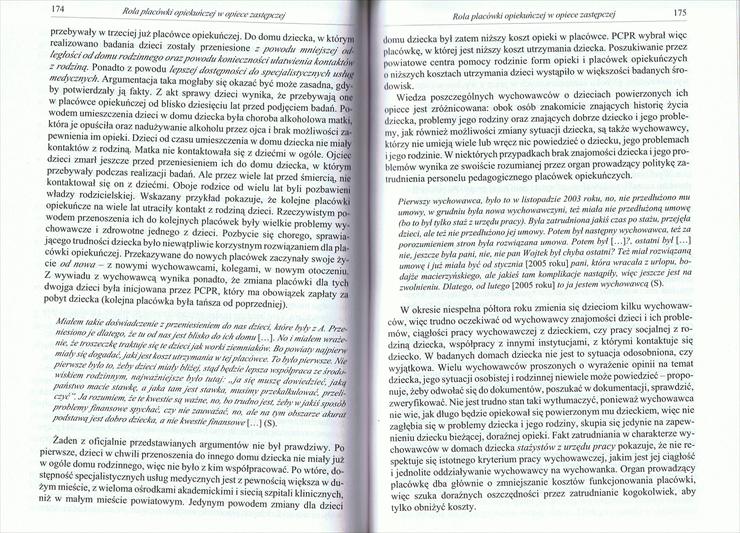 Hrynkiewicz - Odrzuceni. Analiza procesu umieszania dzieci w placówkach opieki - 174-175.jpg