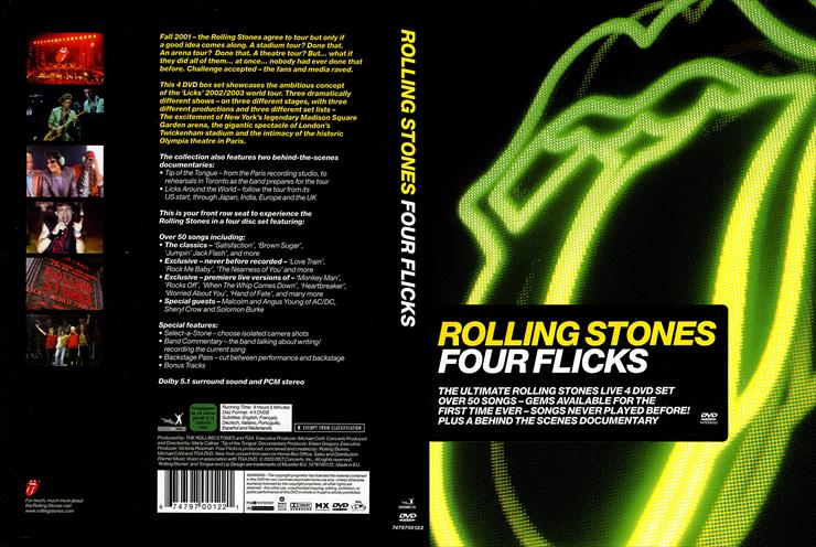  DVD MUZYKA  - The Rolling Stones - Four_Flicks_R1-cdcovers_cc-front.jpg