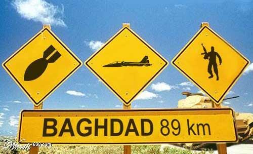 ŚMIESZNE FOTKI - iraq roadsigns.jpg