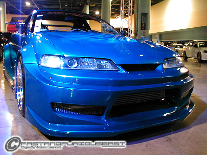 Calibra_Foto - Nissan Skyline with Opel Calibras Front Part.jpg