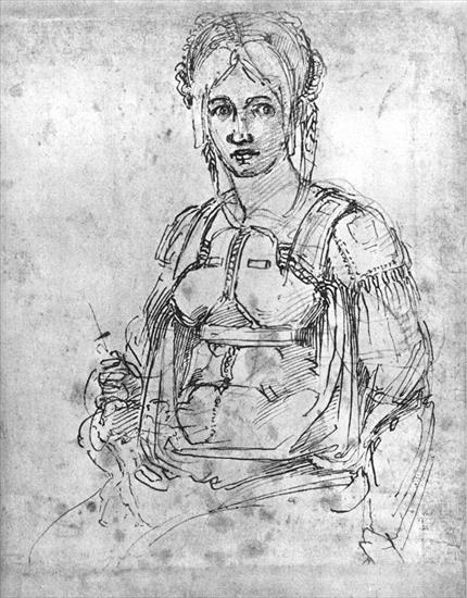 Various Drawings - Portrait of Vittoria Colonna1540sBritish Museum, London.bmp