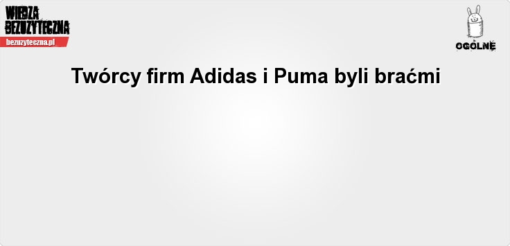 bezuzyteczna - Twórcy-firm-Adidas-i-Puma-byli-braćmi.jpg