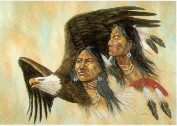 Indianie w malarstwie - Indianie. 3 .bmp