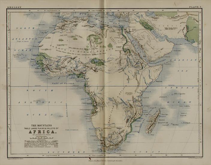Afryka - blackwood-and-sons_keith-johnsons-physical-school-atlas_1852_geology-the-mountains-of-africa_3042_2376_600.jpg