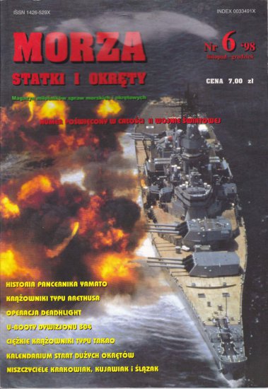 Morze Statki i Okręty - MSiO 1998-6 okładka.jpg
