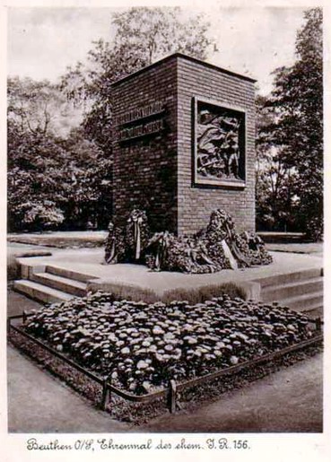 Beuthen - Pomnik 3 slaskiego Regimentu Piechoty nr 156.jpeg