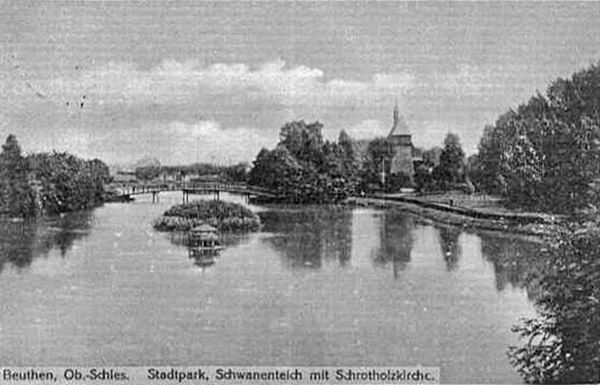 Beuthen - Stadtpark 1910.JPG