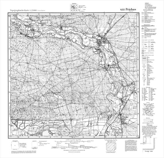 Niemieckie mapy 1-25 000 - 4555_Przewóz.tif