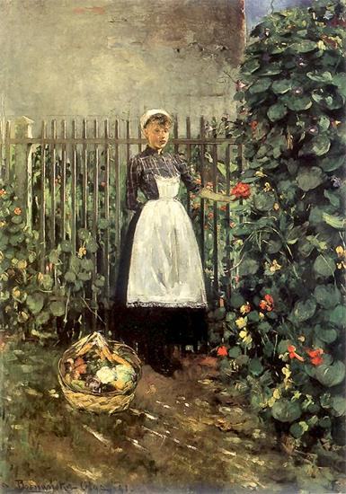 Olga Boznańska - 1891 Dziewczynka z koszem.jpg