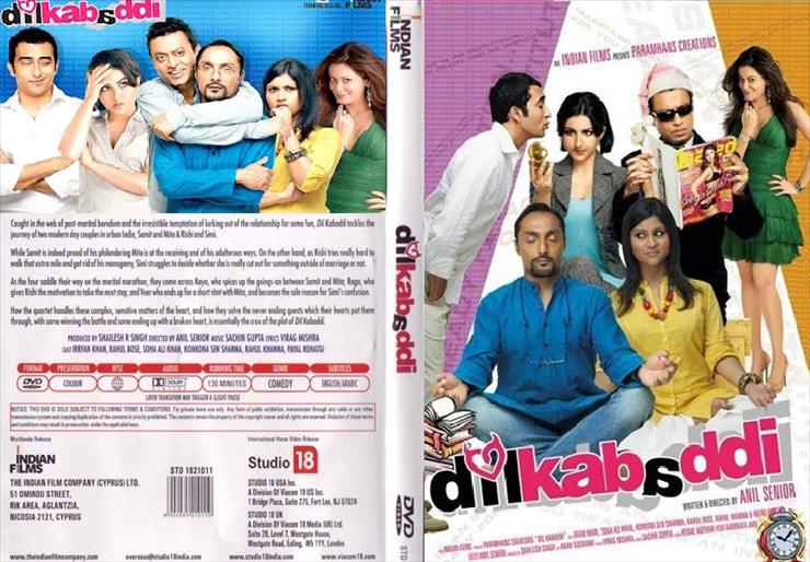 Dil Kabaddi - 2008 - Dil Kabaddi dvd cover.jpg