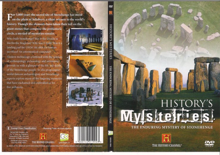 Historys Mysteries - The Enduring Mystery Of Stonehenge - cover.jpg