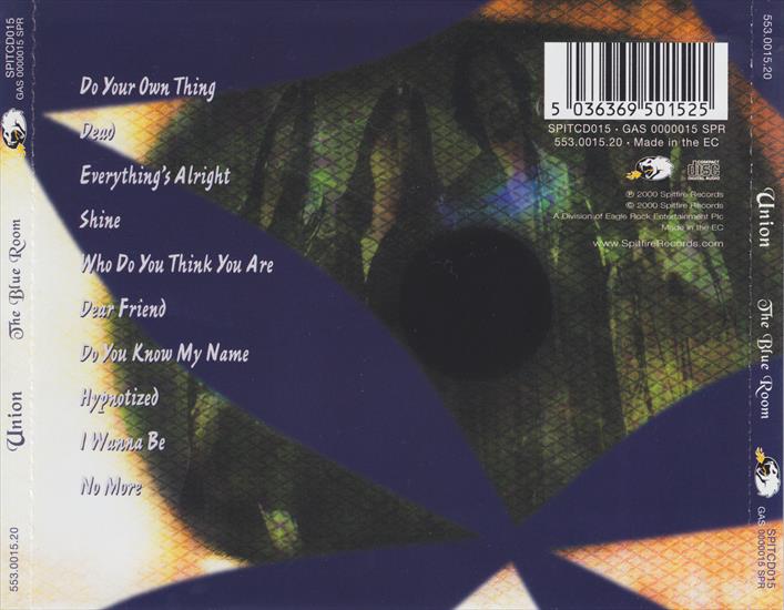 1999 Union - The Blue Room Flac - Back.png