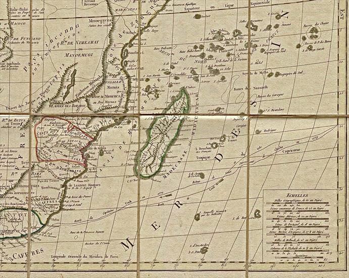 Stare mapy z różnych cześci świata - XIX i XX wiek - africa se 1829.jpg
