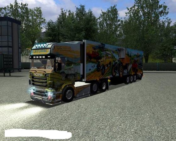 German Truck Simulator mody - Scania-Herpa-1.jpg