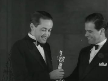 Oscary photo - 1935 Frank Capra presenting Irving Thalberg with the Best Picture Oscar for Mutiny on the Bounty.jpg