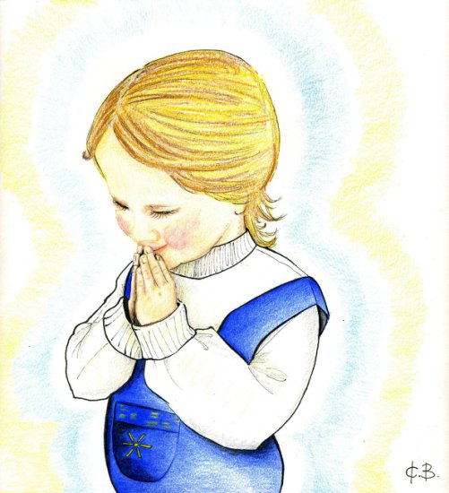 religijne - dziecko się modli.jpg