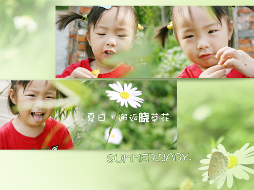 Children Photo Templates-Summer, met flower - 08.jpg