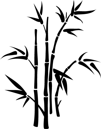 wzory na sciane - szablon-bambus-1_335.jpg