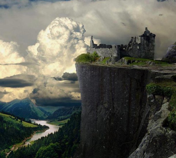 Świat jest piękny - Cliff Castle Ruins, Germany.jpg