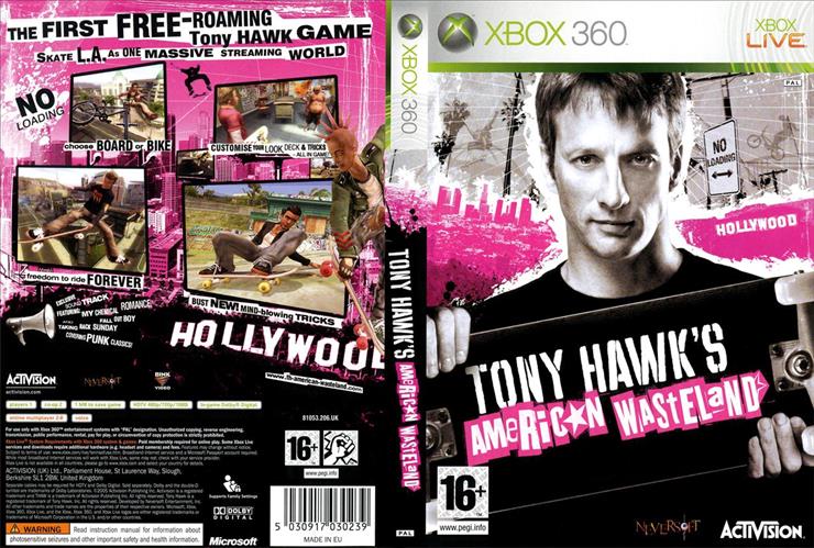 Okładki do gier Xbox360 - Tony_Hawks_American_Wasteland_pal-cdcovers_cc-front.jpg