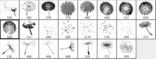 Dandelions- dmuchawce - 1177399904_set.gif