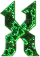 Alfabet Zielony - 002 - X.gif